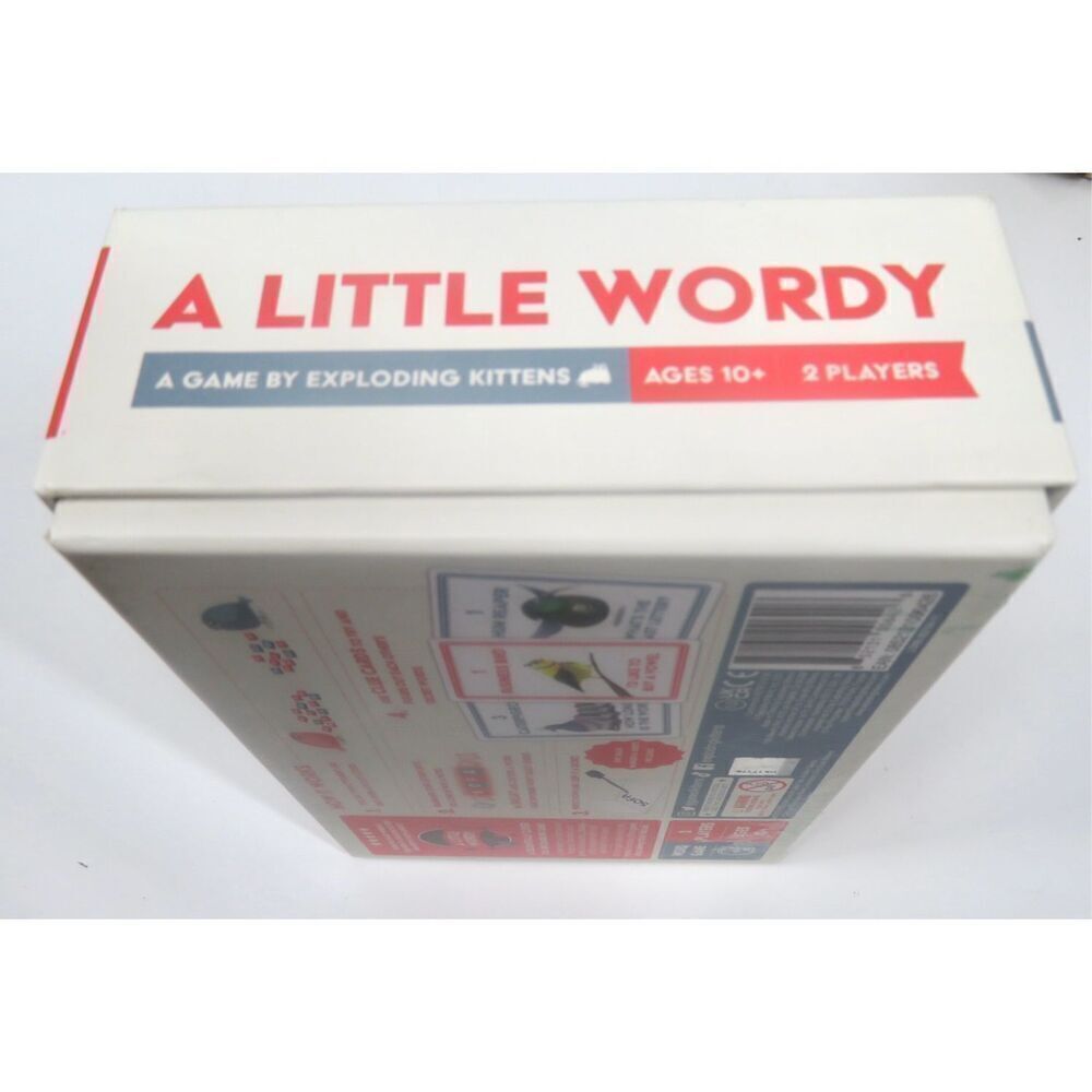 A Little Wordy ~ Word Tile Game From Exploding Kittens Two Player Only - Picture 3 of 4